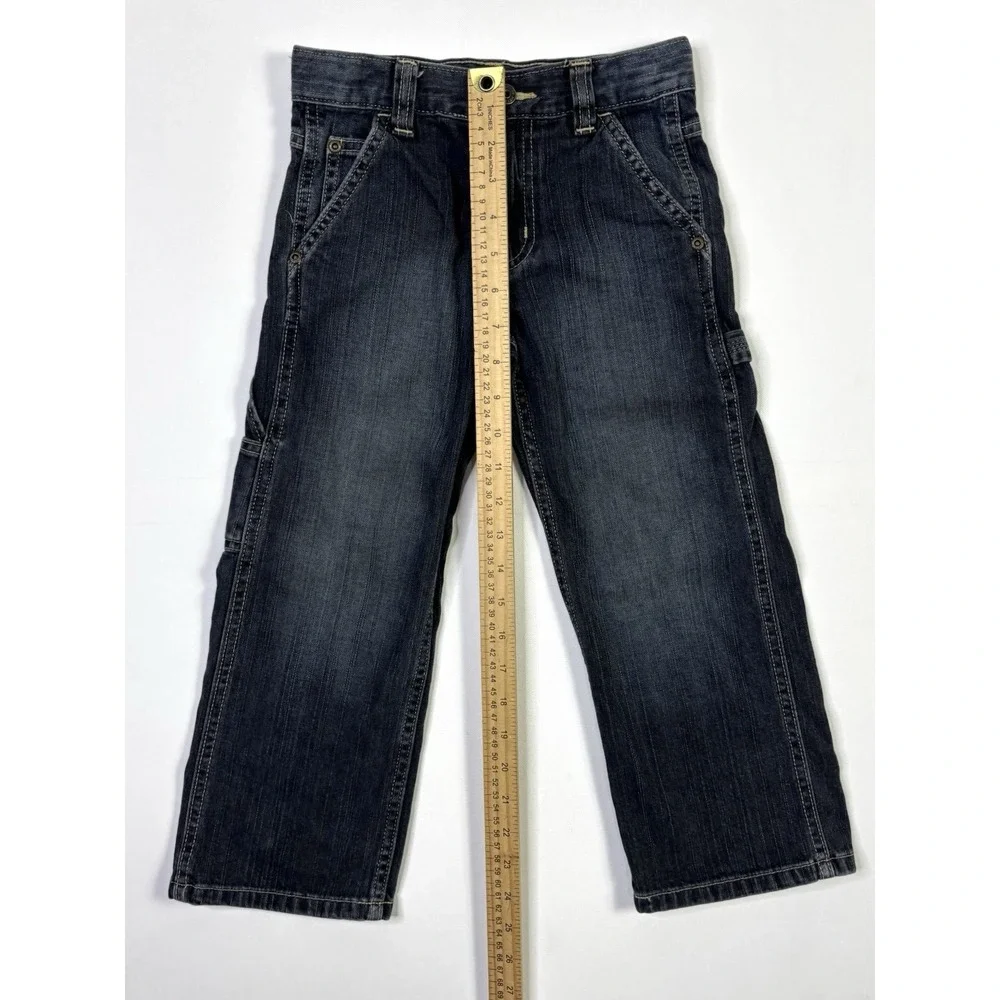 Wrangler Jeans Boys 5 Regular Carpenter Blue Denim Youth Cowboy